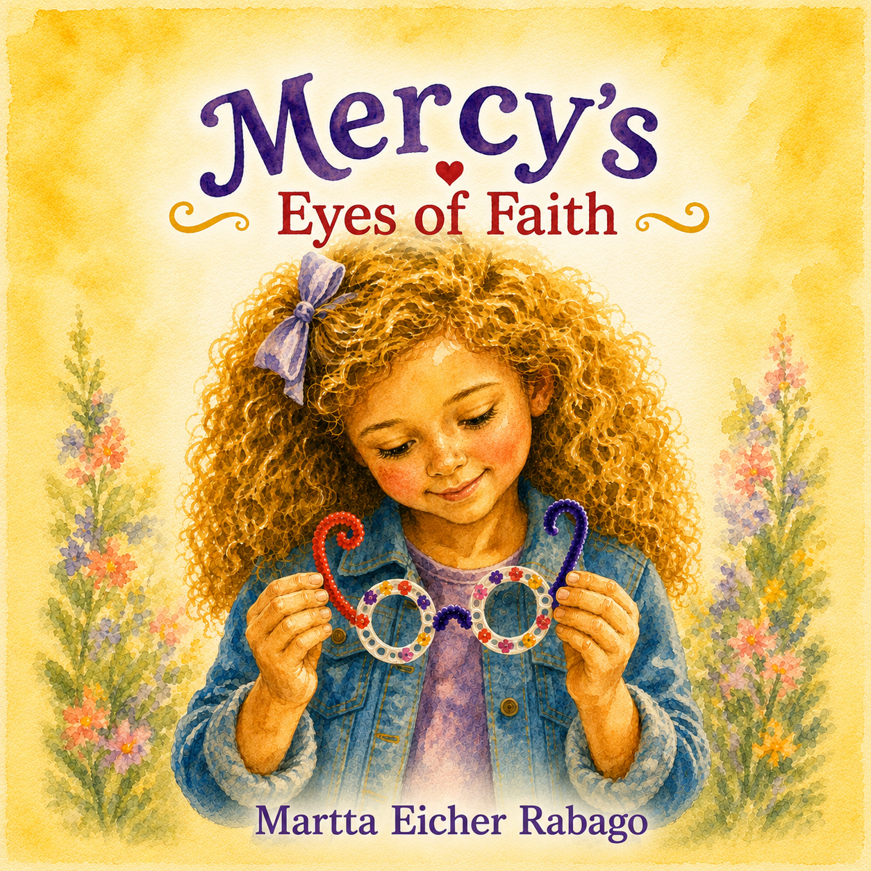 Mercy’s Eyes of Faith storybook front cover